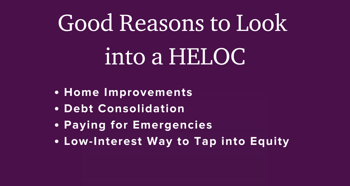 Heloc Reasons