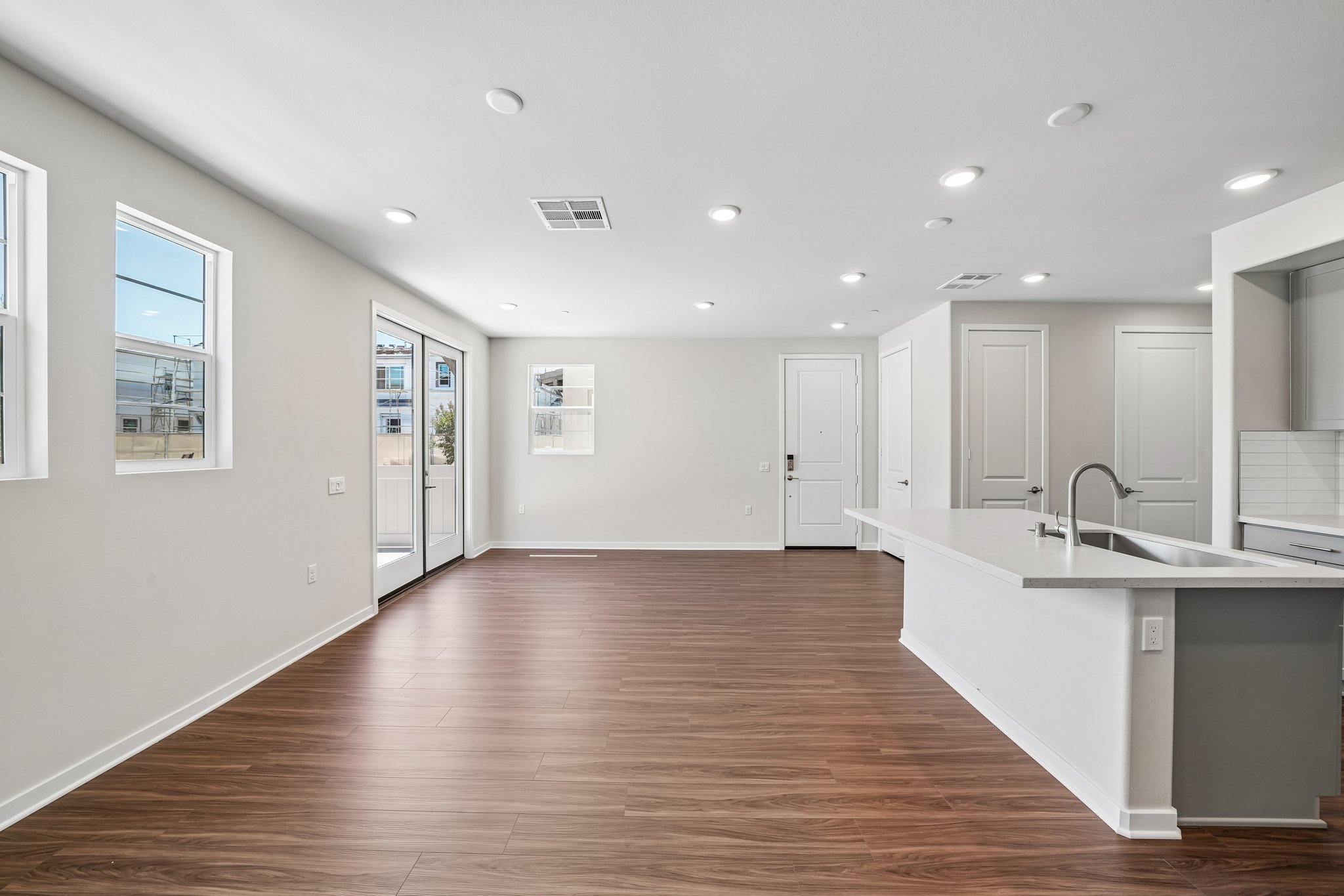 A large empty bathroom.
