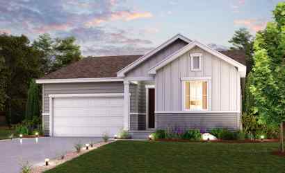 A house with a driveway.