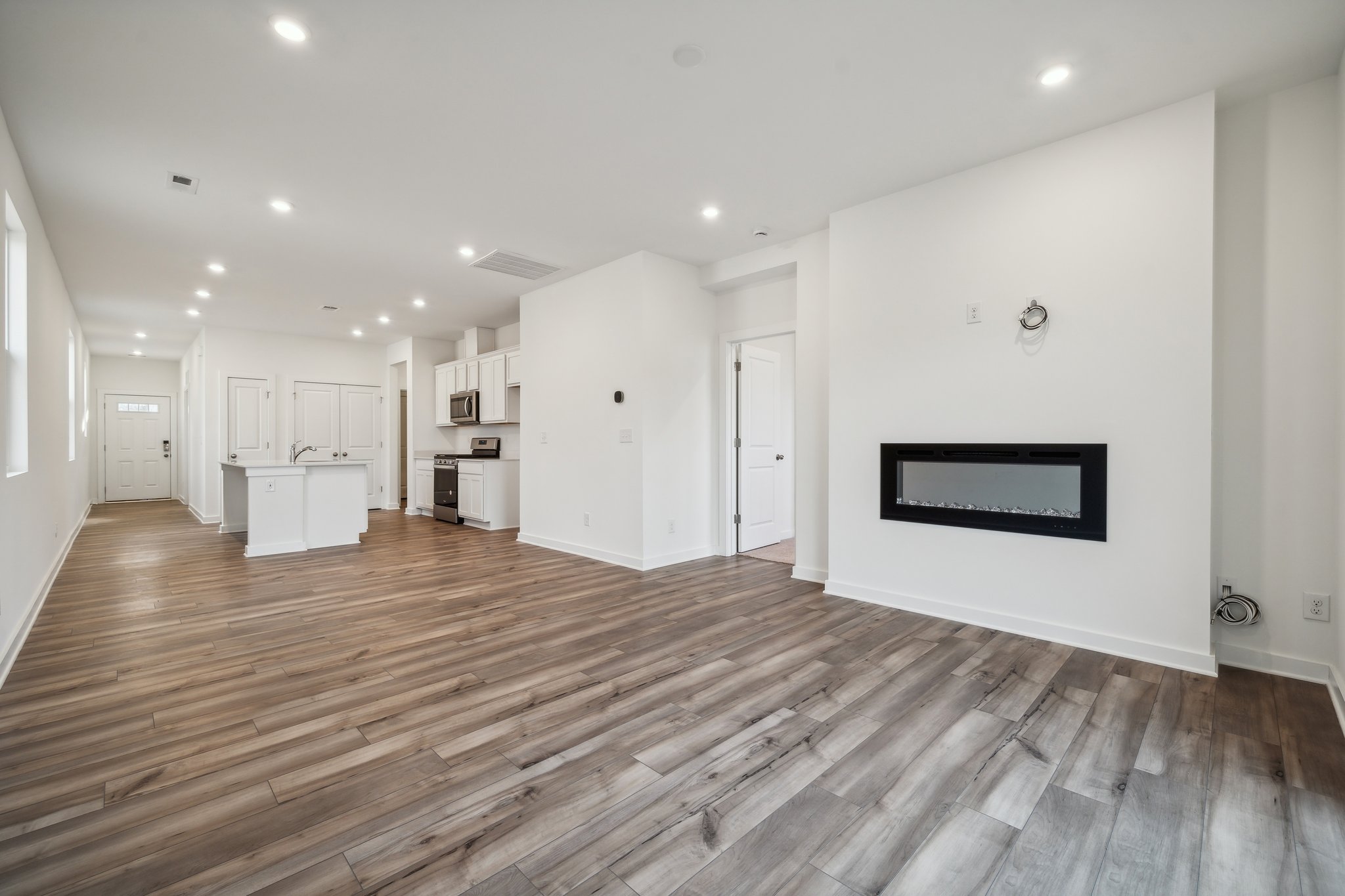 A large empty room.
