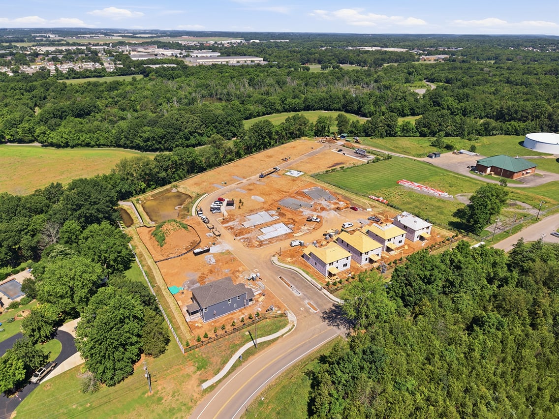 Kingfield community aerial