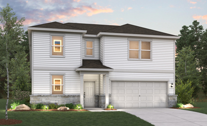 A house with a garage