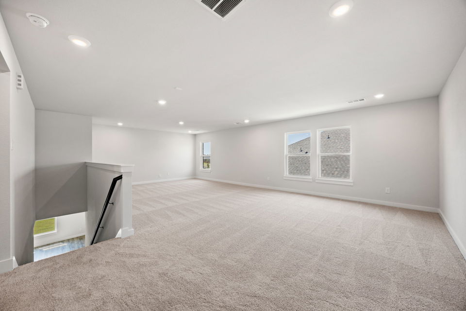 A large empty room.