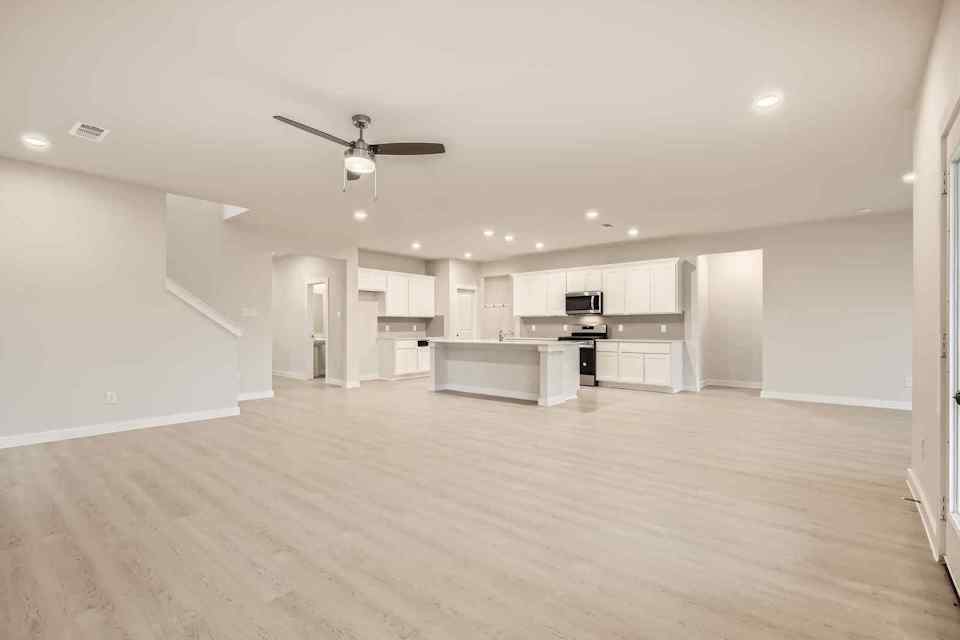 A large empty room.