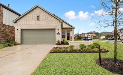 A house with a garage.