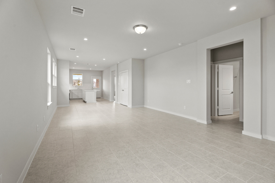 A large empty room.