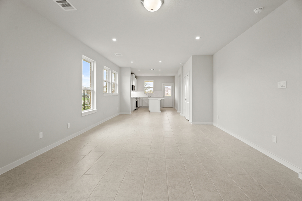 A large empty room.