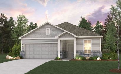A house with a garage.