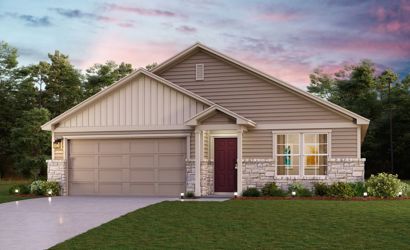 A house with a driveway.