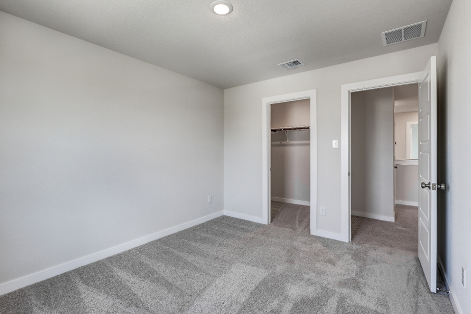 A room with white walls.