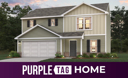 A house with a garage.